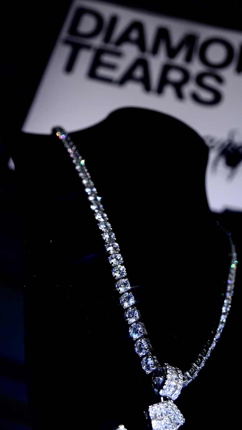 Moissanite Tennis Chain Necklace ONLY