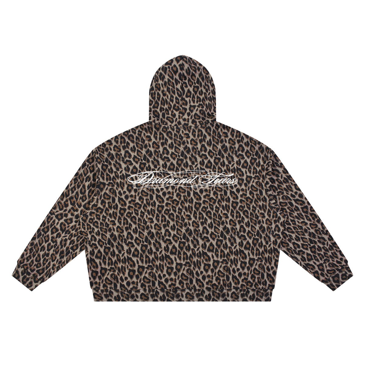 Leopard "DT" Zip Hoodie