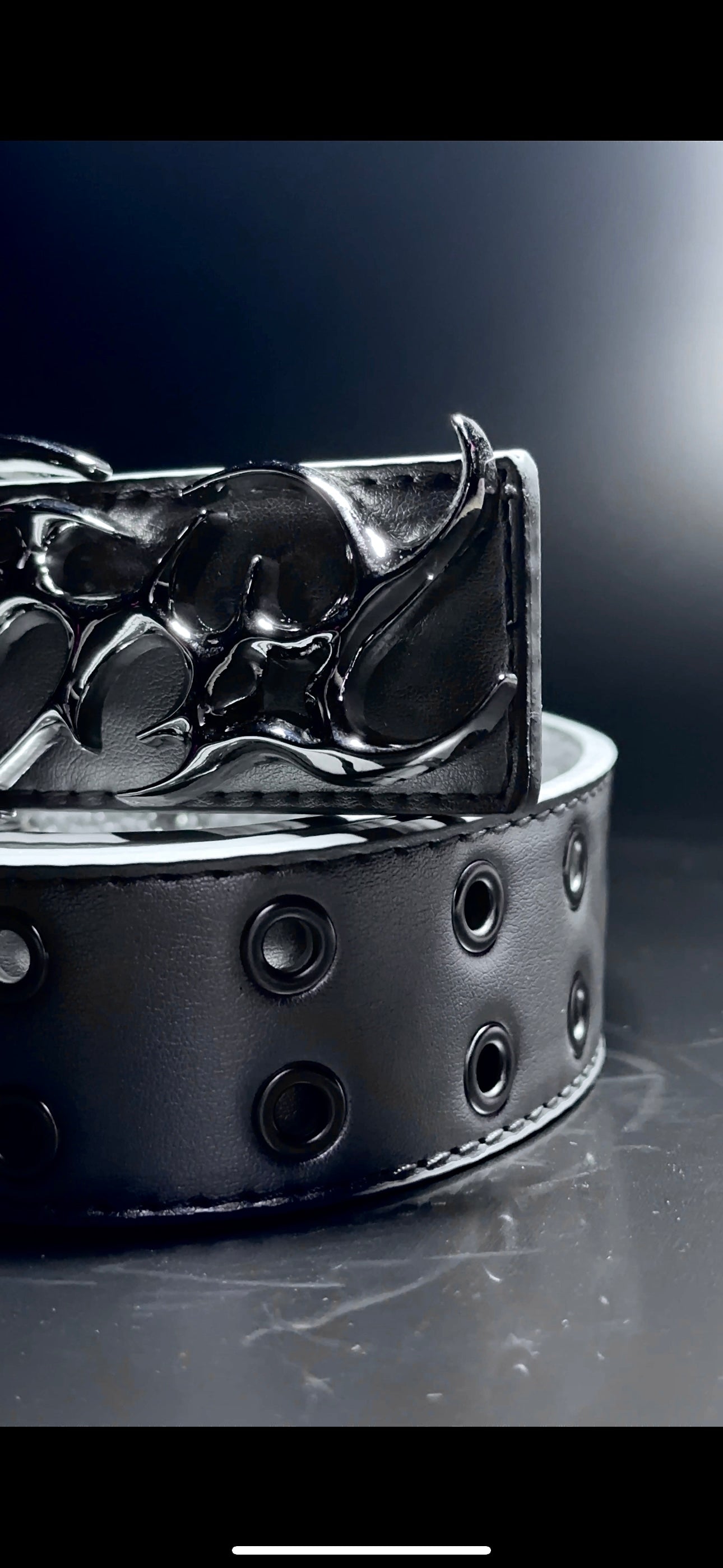 Cyber Chrome Belt V2