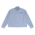 Unisex Boxy Striped Shirt