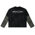 Leopard Paneled Layer Tee