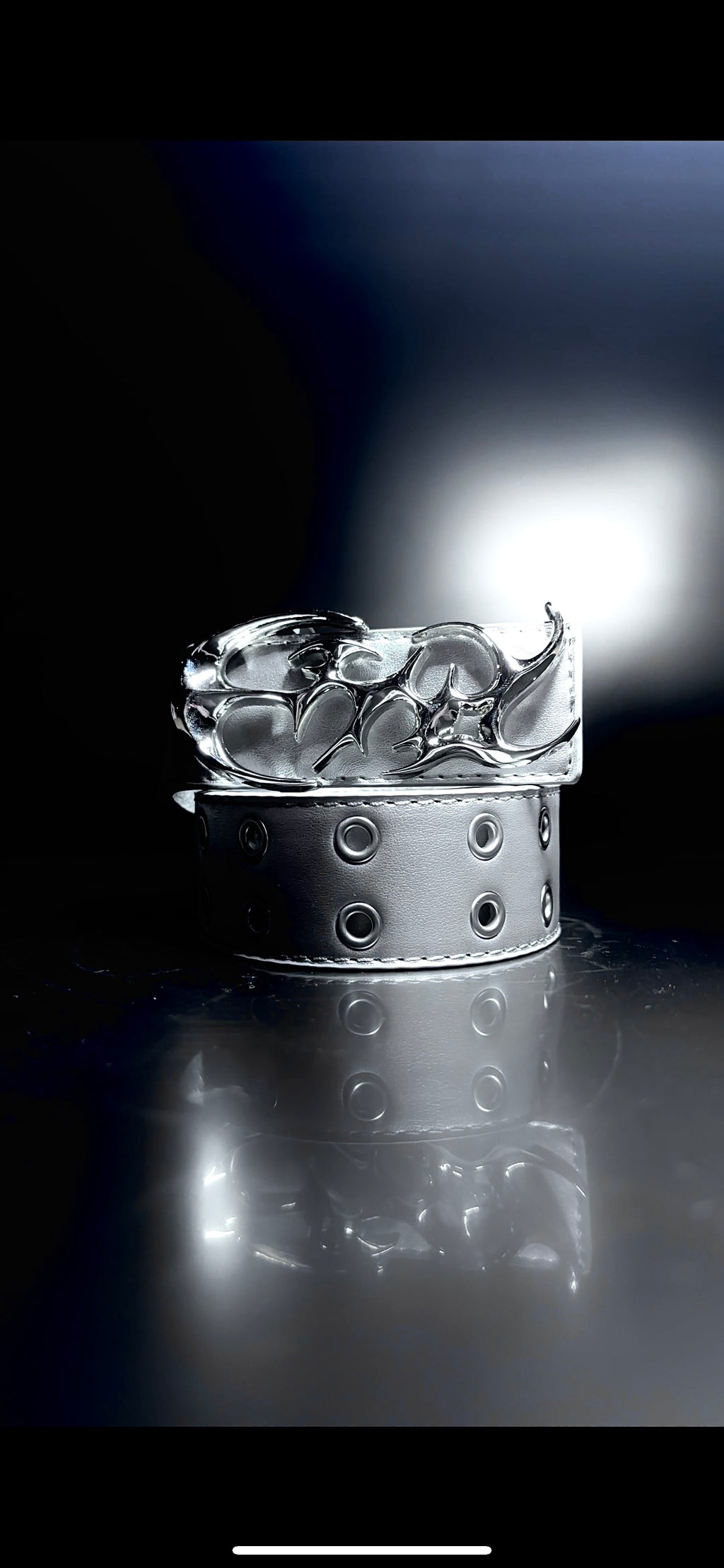 Cyber Chrome Belt V2