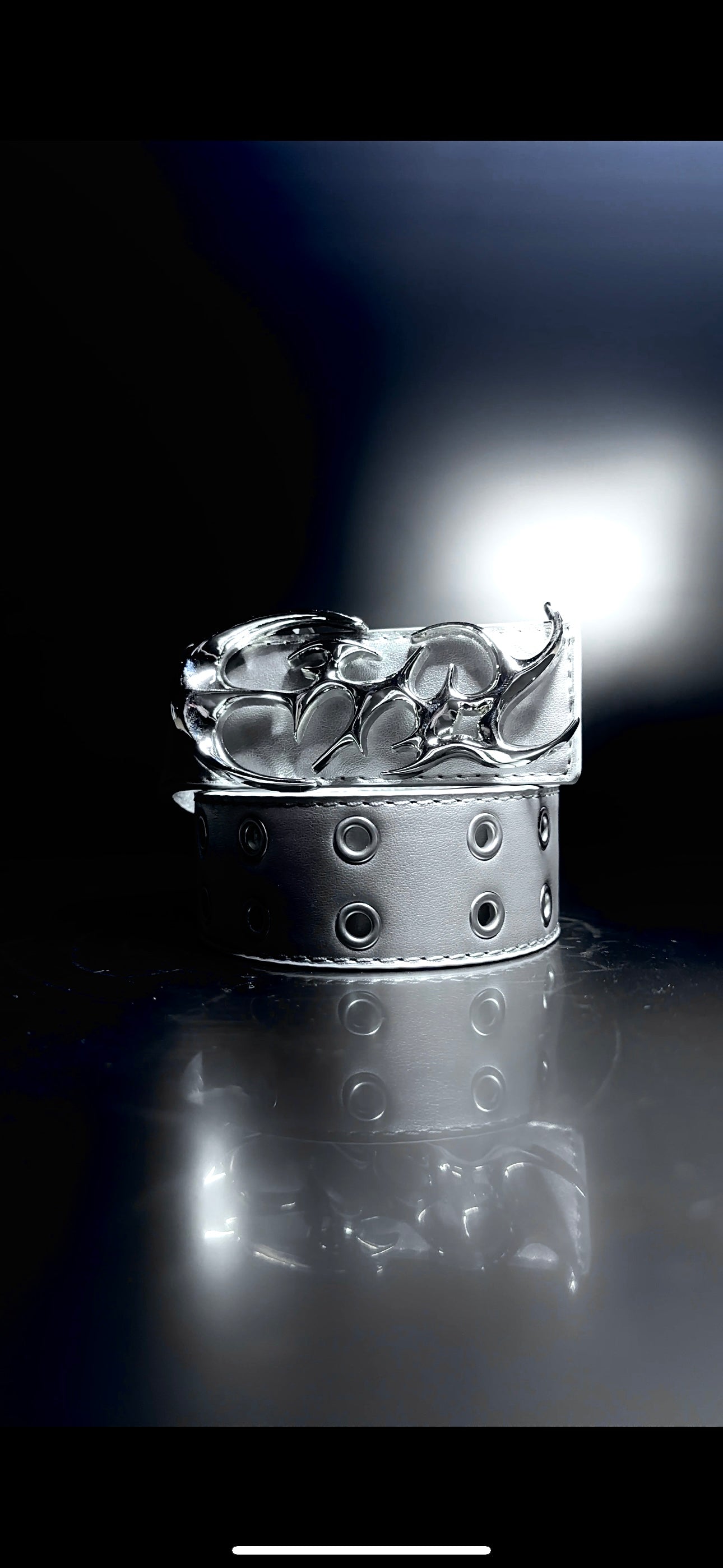 Cyber Chrome Belt V2