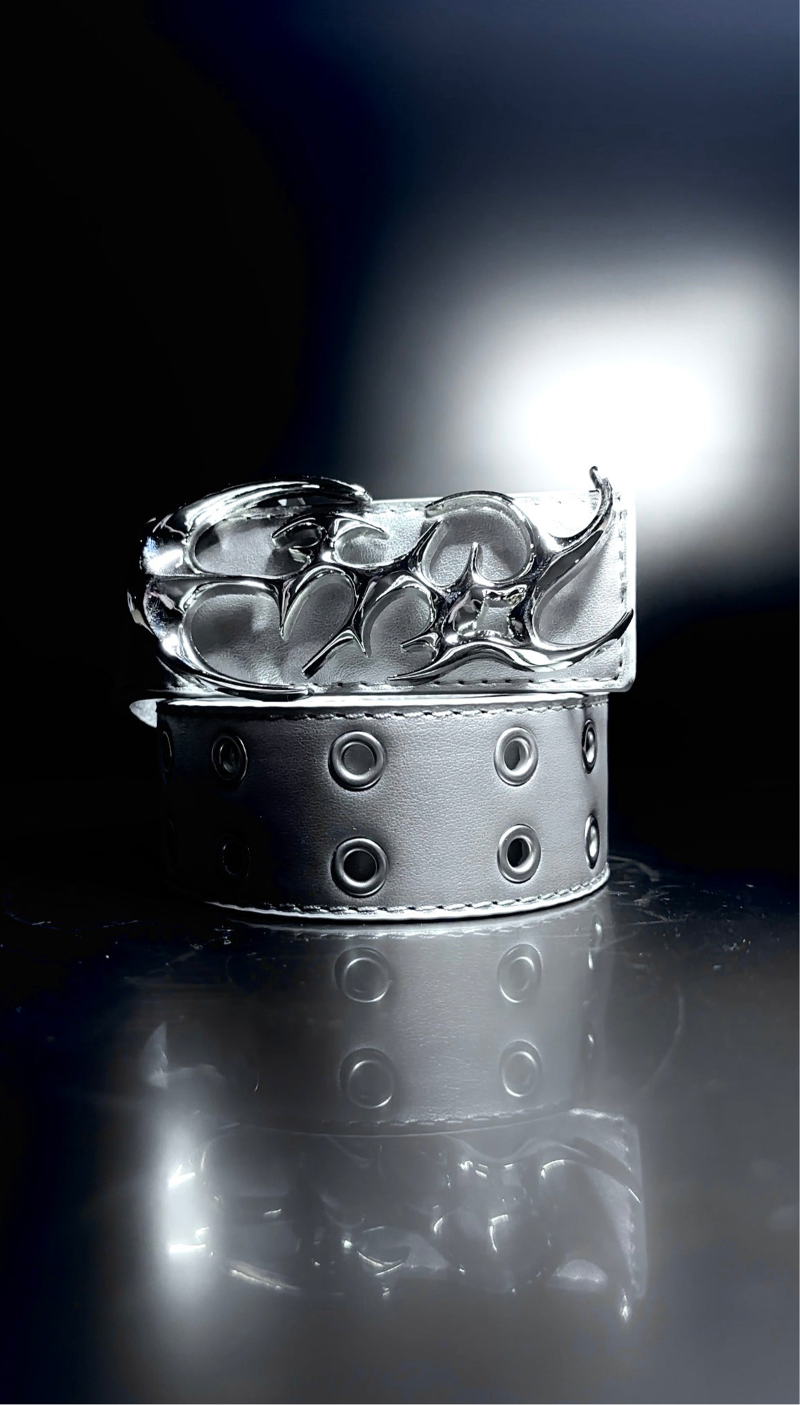 Cyber Chrome Belt V2