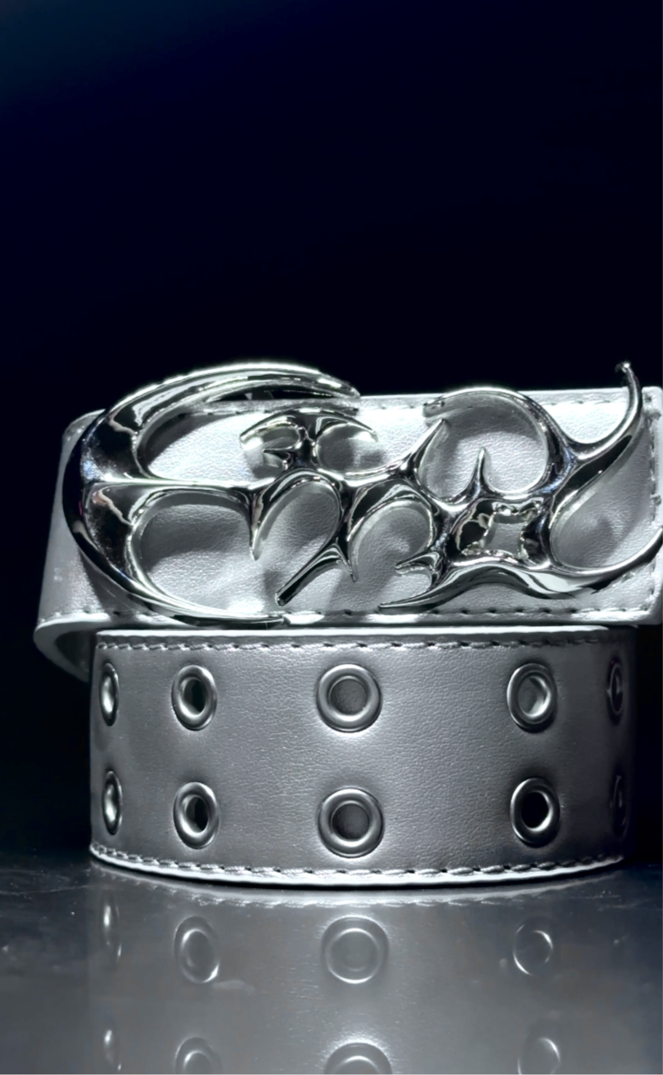 Cyber Chrome Belt V2