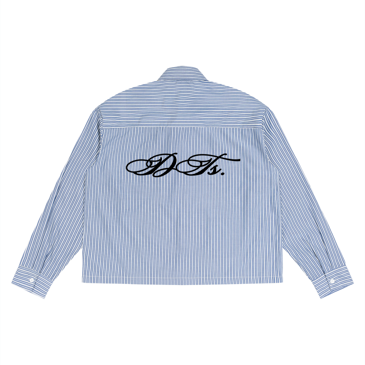 Unisex Boxy Striped Shirt