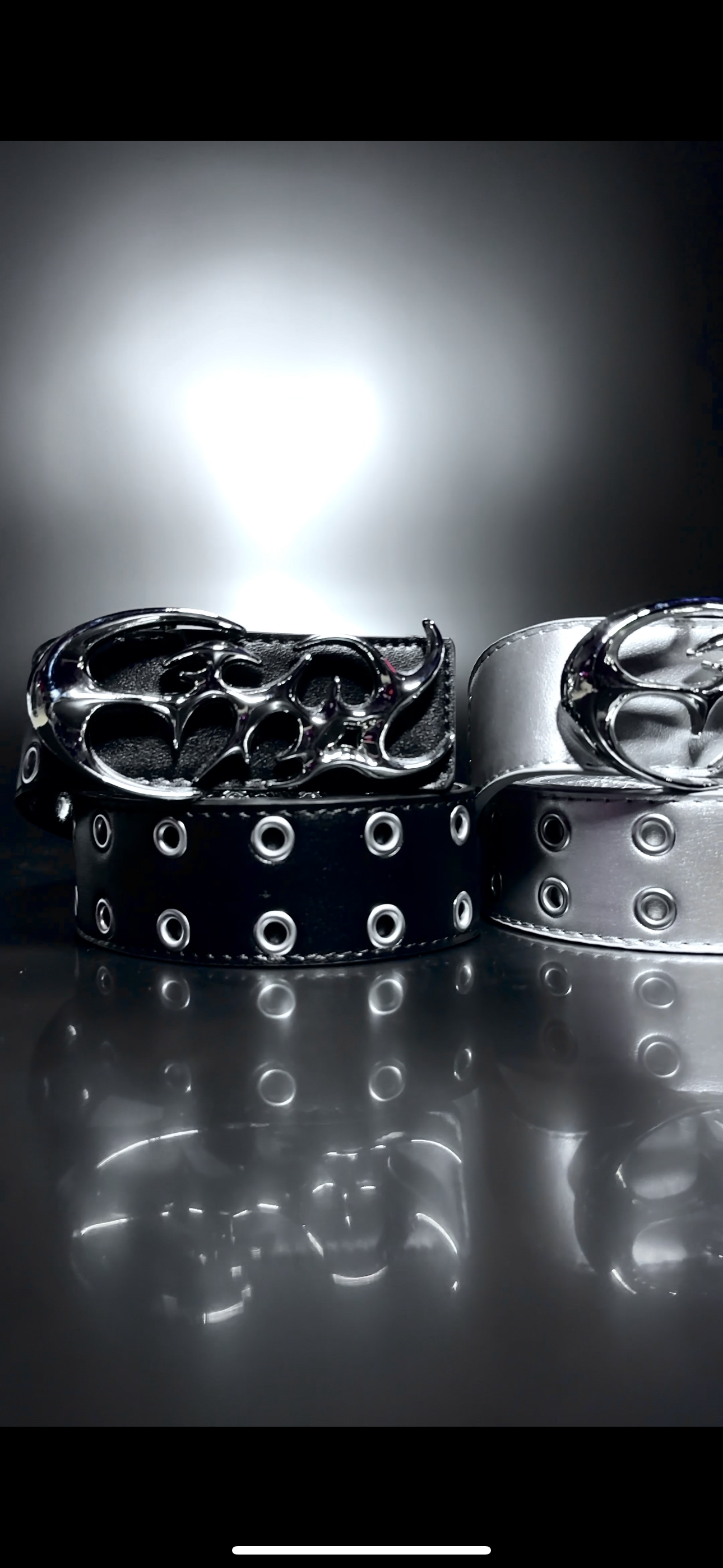 Cyber Chrome Belt V2