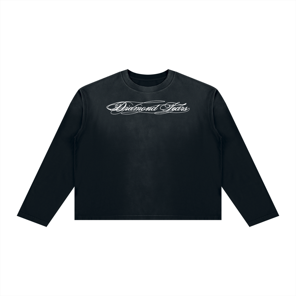 Sunfade "Cross" Boxy Long Sleeve