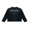 Sunfade "Cross" Boxy Long Sleeve
