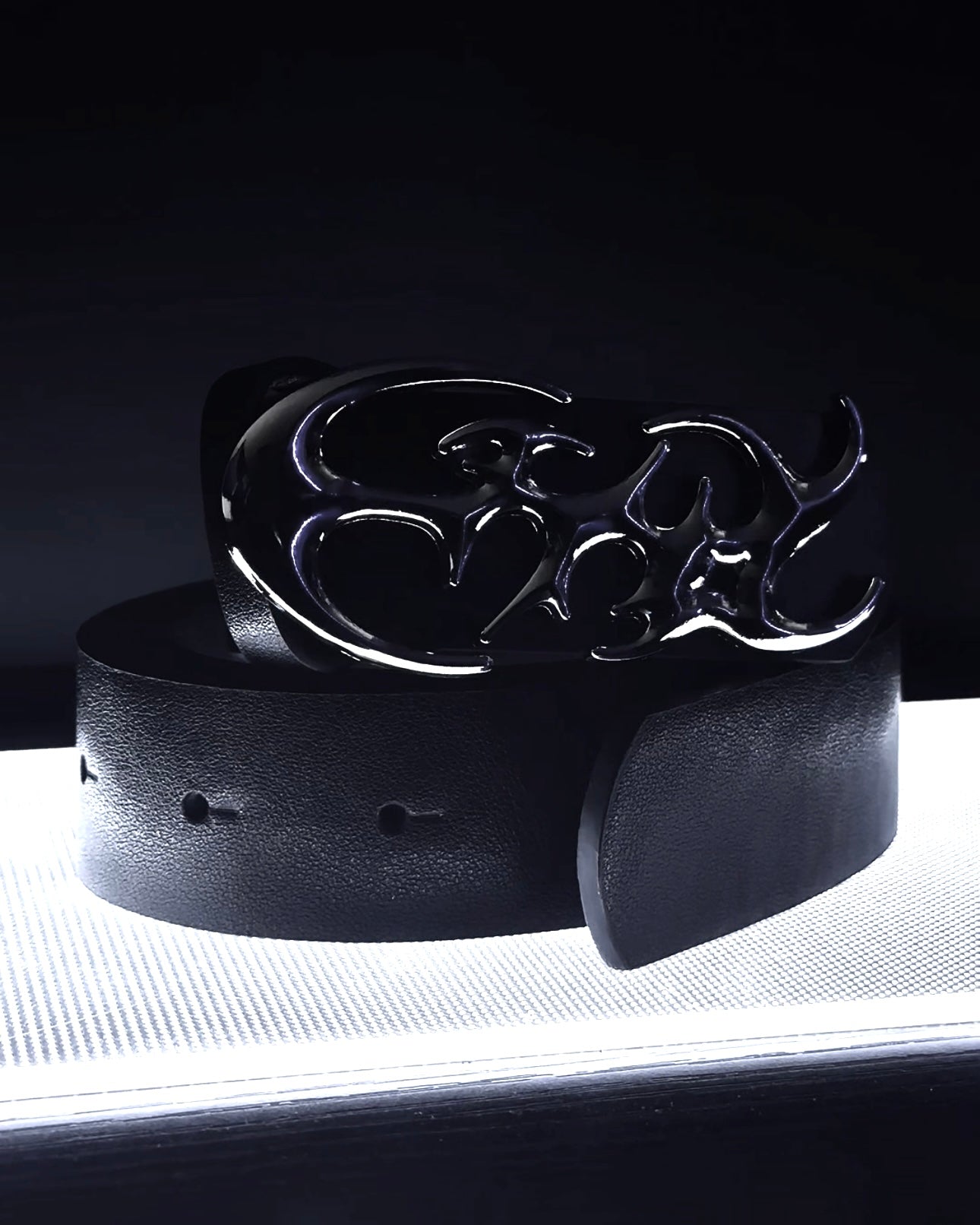 Cyber Chrome Belt