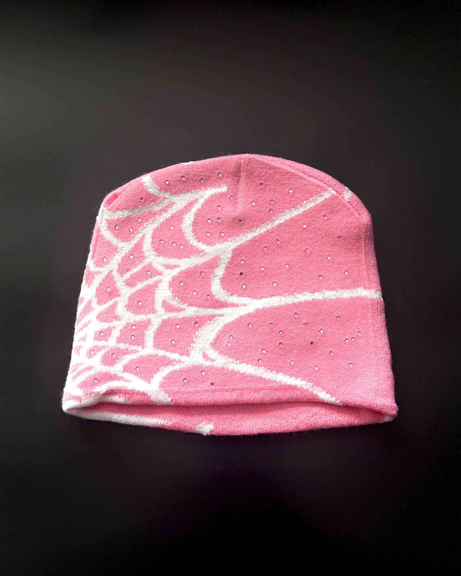 BUY 1 GET 1 FREE Rhinestone Web Beanie