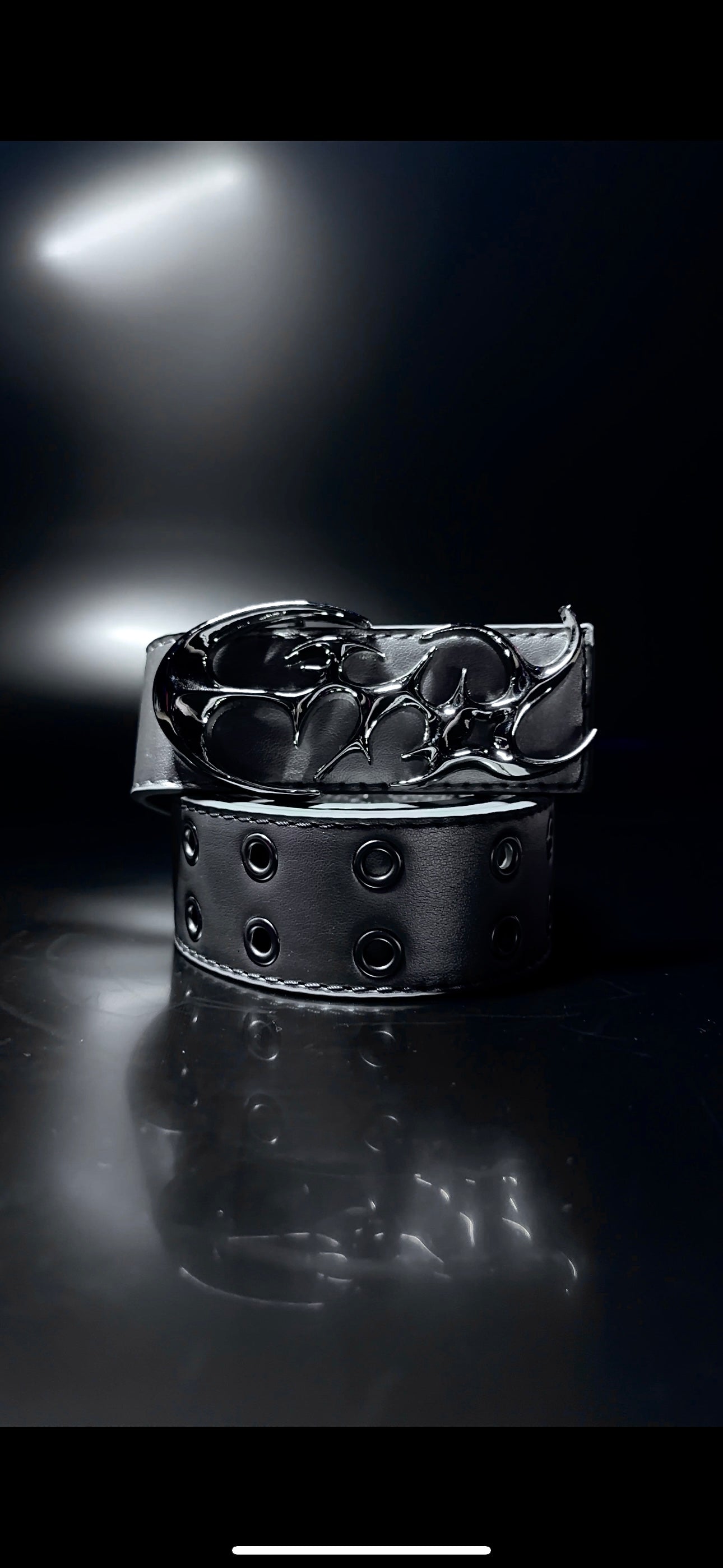 Cyber Chrome Belt V2