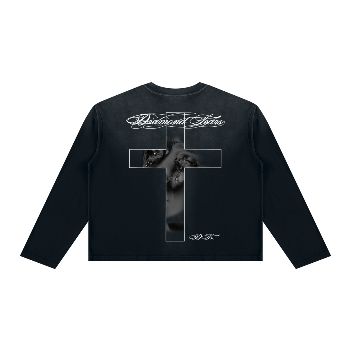 Sunfade "Cross" Boxy Long Sleeve