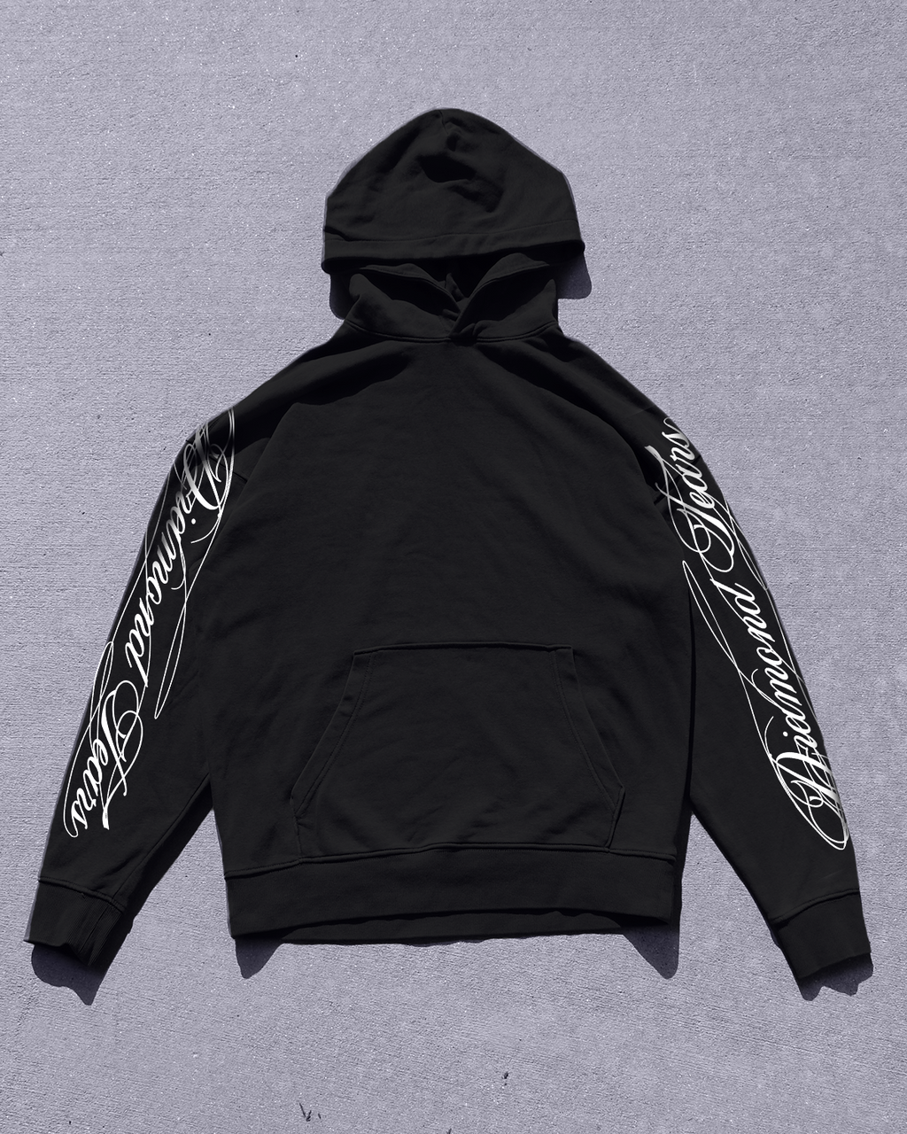 (NEW) Diamond Tears V2 Sleeve Hoodie