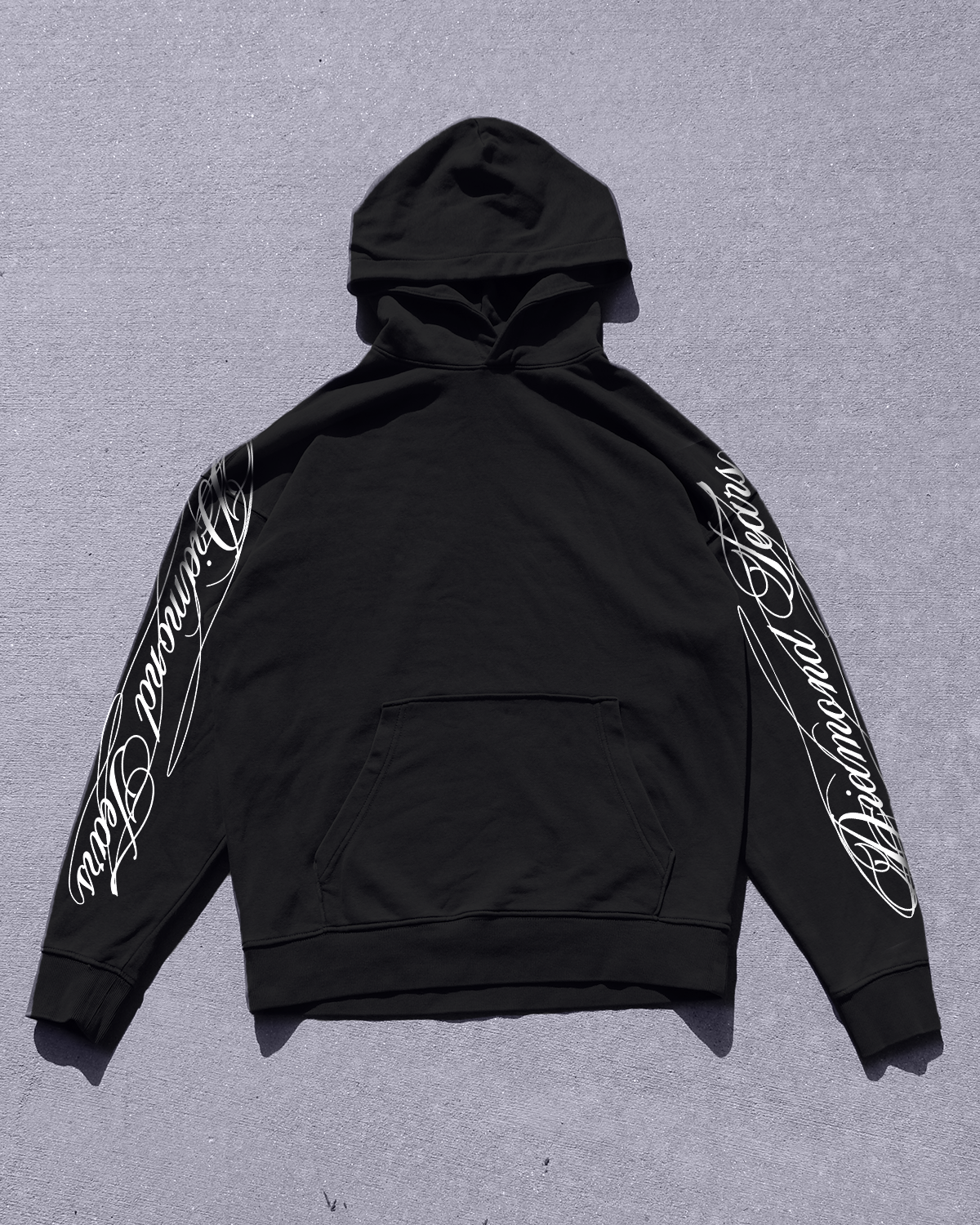 (NEW) Diamond Tears V2 Sleeve Hoodie