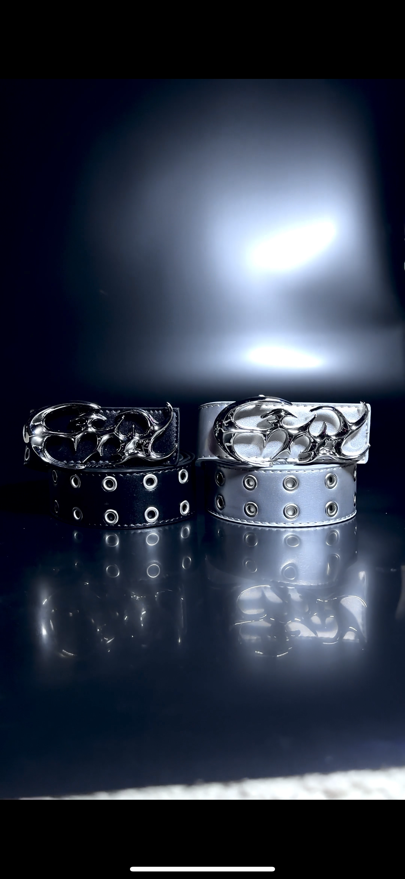 Cyber Chrome Belt V2