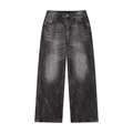 Vintage Wash "DT" Denim Jeans