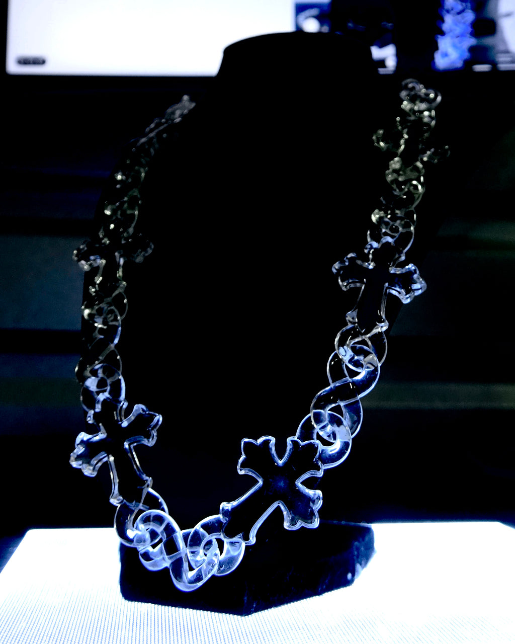 Infinity Cross Chain Necklace