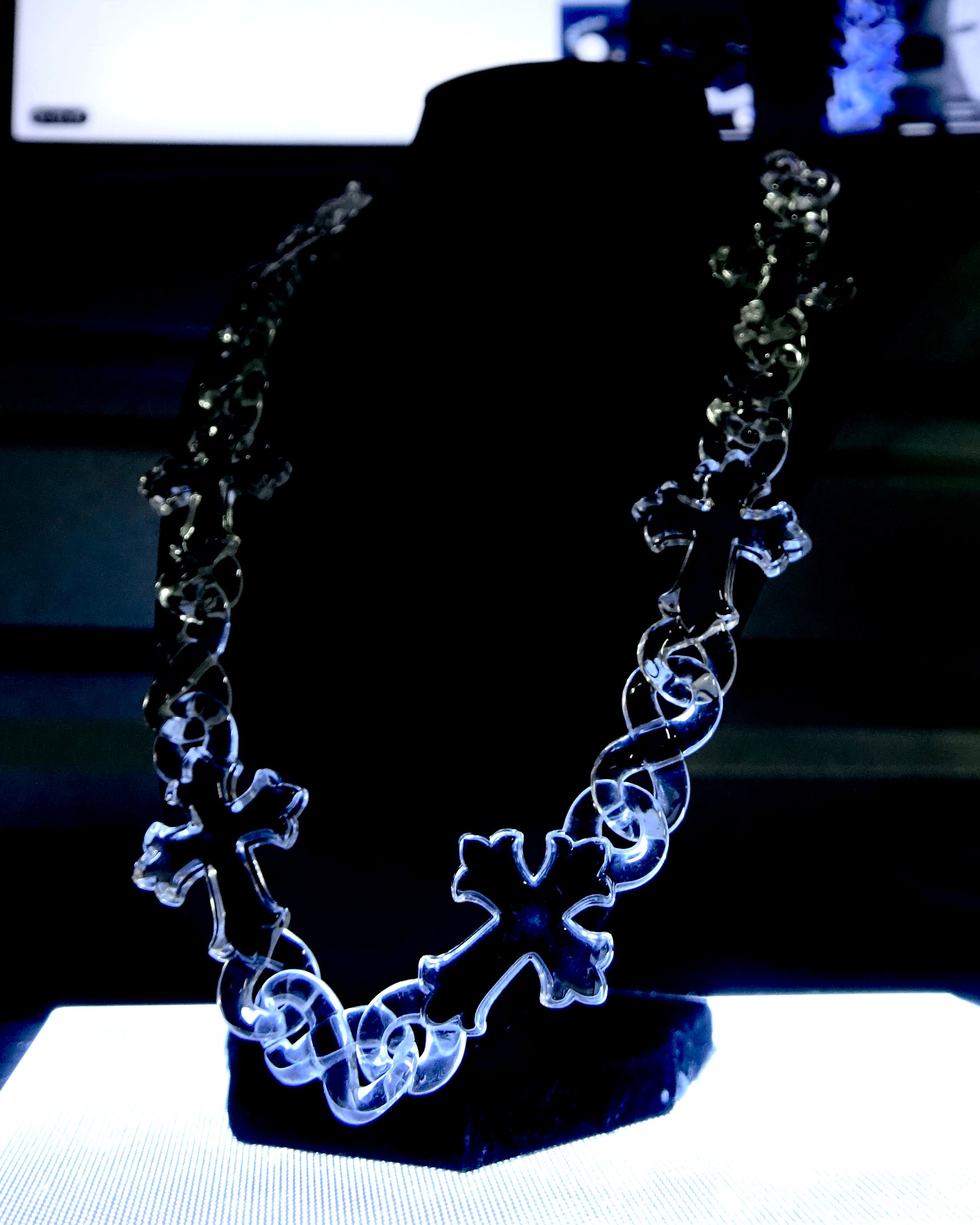 Infinity Cross Chain Necklace