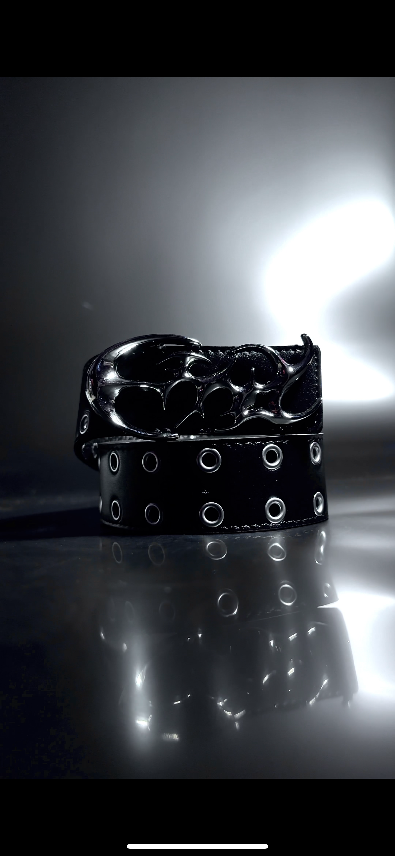 Cyber Chrome Belt V2