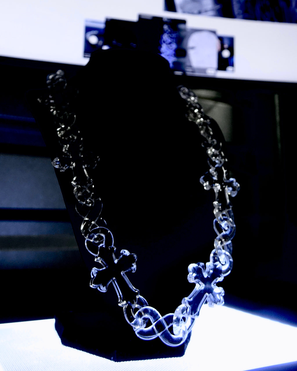 Infinity Cross Chain Necklace
