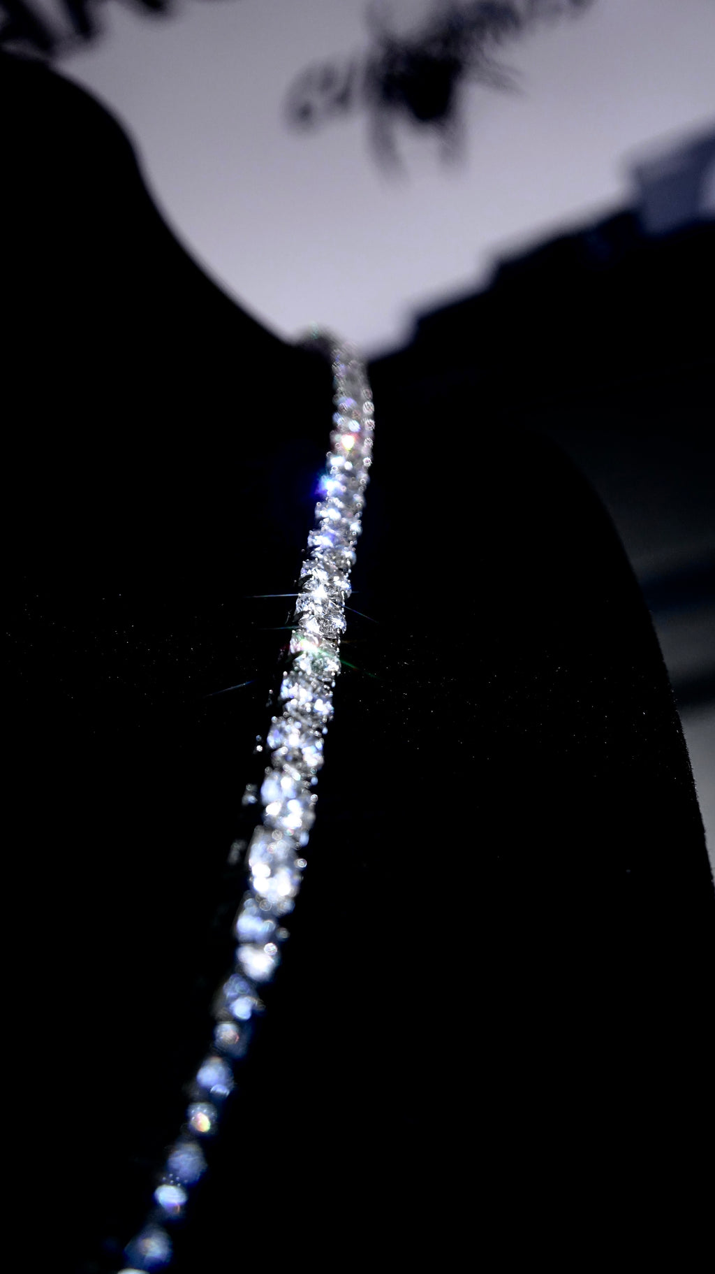 Moissanite Tennis Chain Necklace ONLY