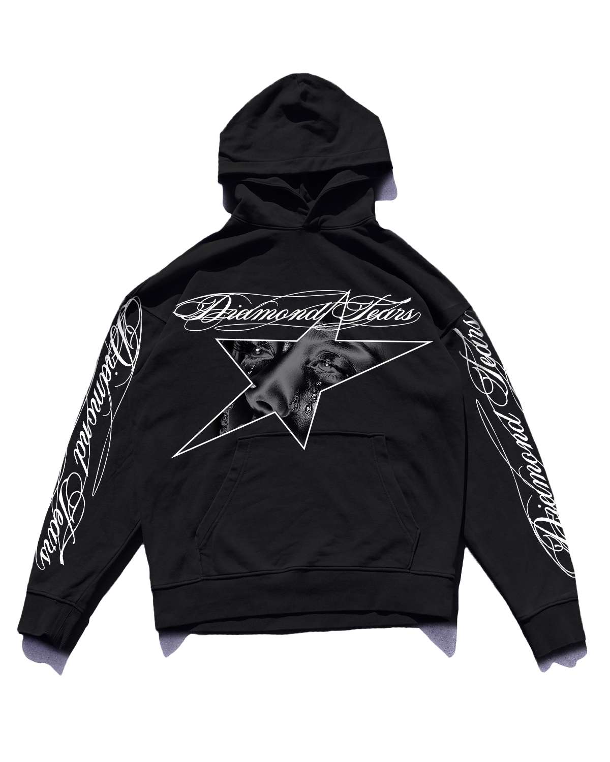 (NEW) Diamond Tears Star Hoodie