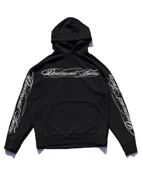 (NEW) Diamond Tears Cross Hoodie