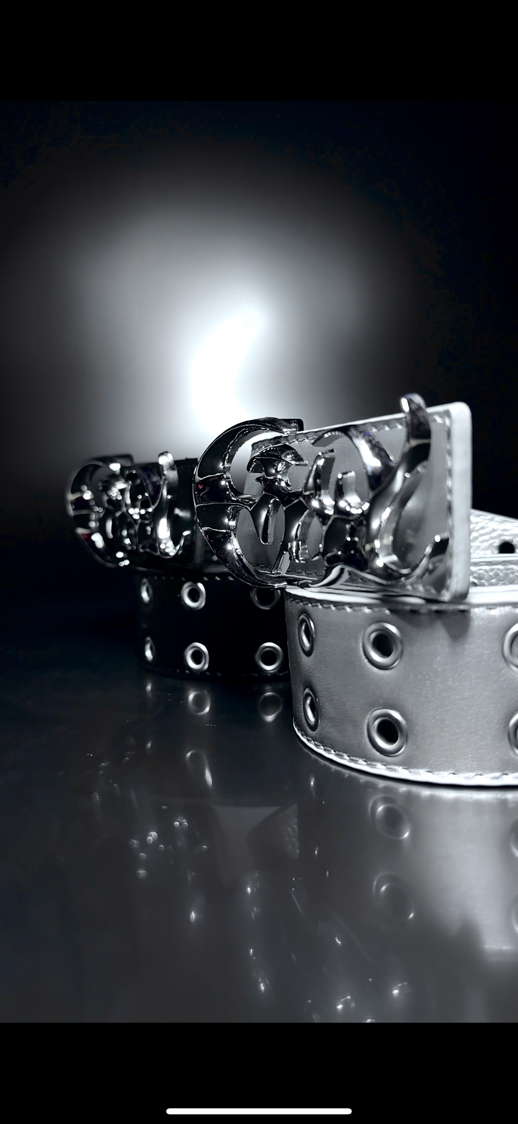 Cyber Chrome Belt V2