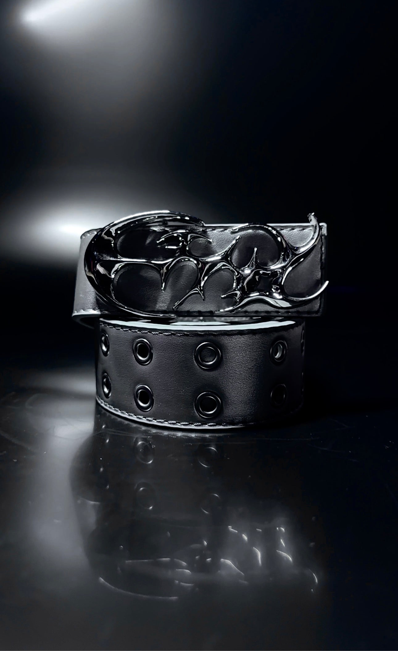 Cyber Chrome Belt V2