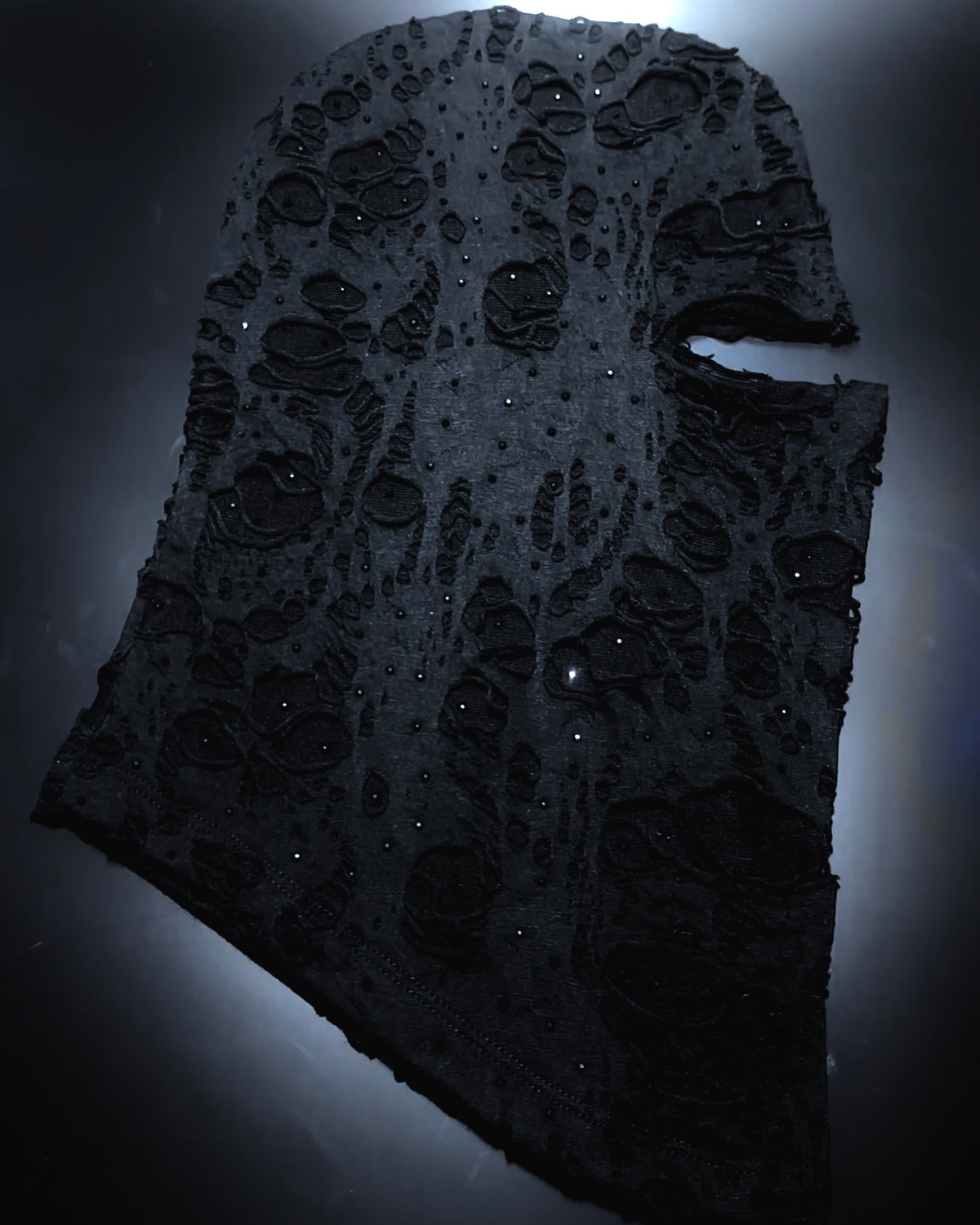 Rhinestone Distressed Balaclavas V2