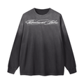 Gradient Washed Long Sleeve T-Shirt